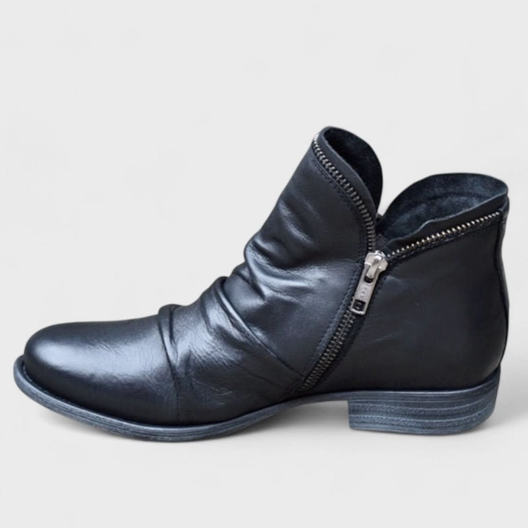 MELINDA LEATHER BOOTS